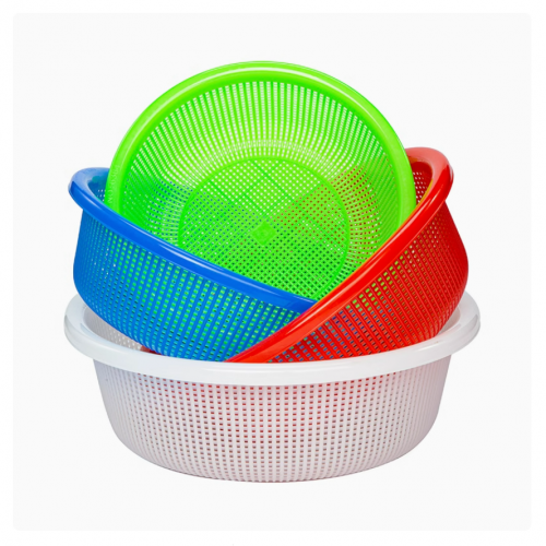 睿厨 D型 圆形沥水篮洗菜篓