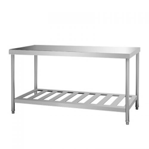 睿厨 T-S02 304不锈钢下格栅双层工作台