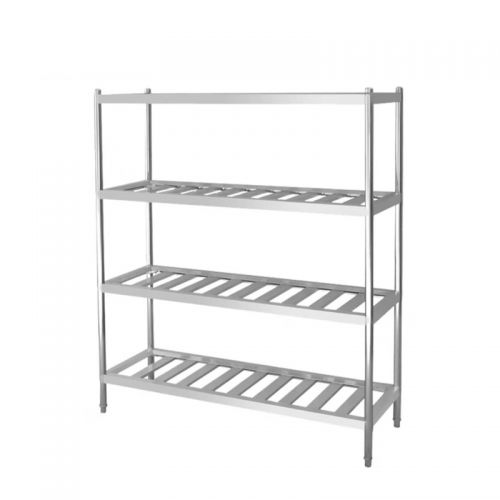 睿厨  HJ-50S不锈钢四层格栅货架