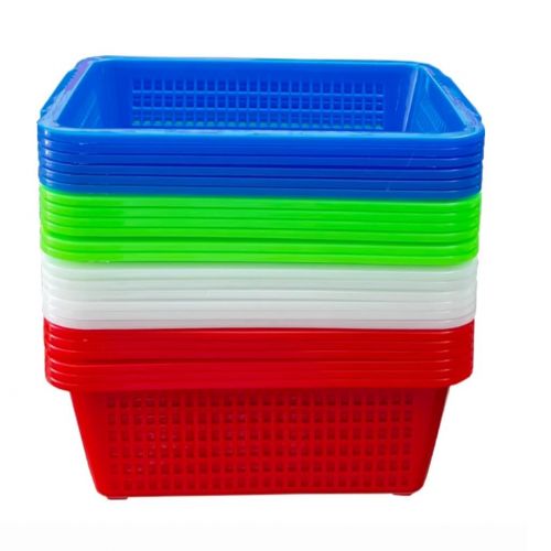 睿厨 PP-K 方形塑料筐