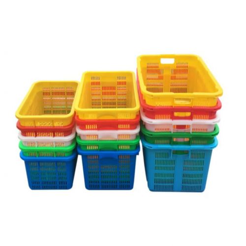 睿厨 500型 方形箩筐塑料菜筐