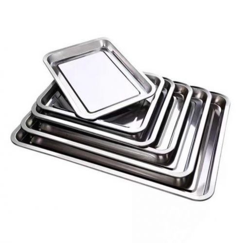 睿厨 FB-4A 304不锈钢方盘托盘